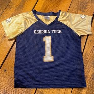 Kids Georgia Tech University jersey 3T